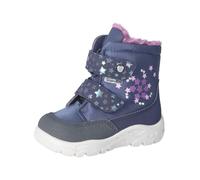 Snowboots PEPINO "Pepino Stiefelette Lederimitat", Mädchen, Gr. 24, bunt (blau, multi), Lederimitat, Schuhe Snowboots (63795231-24) blau, multi