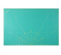 Snyderline Schneidematte A1 60x90 cm Grün - Selbstheilende Cutting Mat A1, 5-lagig & schnittfest, beidseitig bedruckt, extra große Bastelunterlage & Schneideunterlage für Nähen, Patchwork, Modellbau