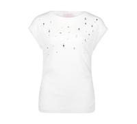 so cosy - Kurzarmshirt mit U-Boot-Ausschnitt weiß - Gr. - 42
