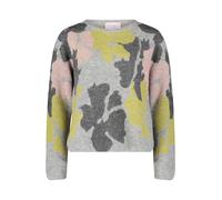 so cosy - Strickpullover gelb/grau - Gr. - 40