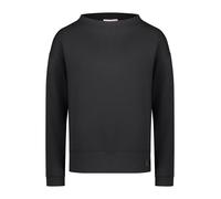 Sweatshirt mit Stehkragen Schwarz Damen