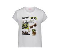 so cosy - T-Shirt mit Print weiß - Gr. - 46