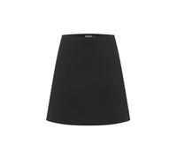 Soaked in Luxury Damen, hohe Taille, mittlere Länge, A-Linie Skirt, Schwarz, XS