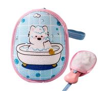 Soap Saver - Mesh Foaming Bath Pouch, Body Cleansing Scrub Bag with Quick Lather Hanging Loop Feature, Ideal for Bathroom Shower Dorm Travel Hygiene Routine for Women Men Teens Students