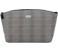 Soapland Kulturtasche Schwarz/Weiß/Lila Glencheckmuster 30/39x22x11cm 1 Stk.