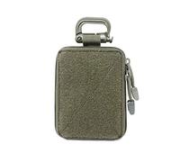 Sobeta Tactical Molle EDC Pouch Range Bag Medizinischer Organizer-Beutel Military Small Wallet Herren-Taillentasche für Sport Wandern Camping Outdoor-Aktivitäten (Green)