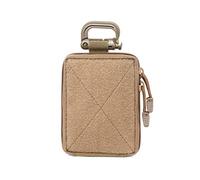 Sobeta Tactical Molle EDC Pouch Range Bag Medizinischer Organizer-Beutel Military Small Wallet Herren-Taillentasche für Sport Wandern Camping Outdoor-Aktivitäten (Tan)
