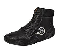 Sobzia Barfußschuhe Herren Leder, Barfuss Schuhe Wasserdicht Wildleder Stiefeletten Outdoor Schuhe Orthopädische Barefoot Shoes Wanderschuhe Breite Füße Ergonomische Sneaker Sportschuhe