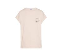 SOCCX Damen Ärmelloses Sweatshirt mit Rücken-Artwork Milky Beige, XL/XXL