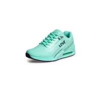 SOCCX Damen Air Cushion Sneaker mit Wording Print French Mint, 41