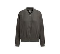 SOCCX Damen Blouson aus Leinen-Mix mit Rückenprint