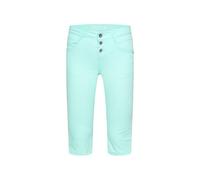 Jeansshorts SOCCX, Damen, Gr. 26, Kurz, blau (aqua splash), Denim/Jeans, Material: 85% Baumwolle, 12% Polyester, 3% Elasthan, unifarben, regular fit, Jeans Jeansshorts, mit sichtbarer Knopfleiste (630