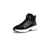 SOCCX Damen Hightop Sneaker im Hiking-Stil Black, 39