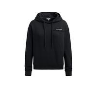 SOCCX Damen Hoodie mit dekorativem Rücken-Artwork Blue Navy, XXXL