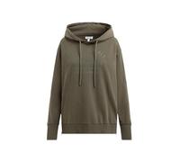 Kapuzensweatshirt SOCCX, Damen, Gr. XL, true khaki, Material: 95% Baumwolle, 5% Elasthan, bedruckt, regular fit, Rundhals, eingesetzt Rippbündchen, Sweatshirts, mit Reißverschluss an den Seiten (45447