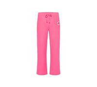 SOCCX Damen Hose aus Flauschstrick Relaxed Fit Neon Pink, Xs