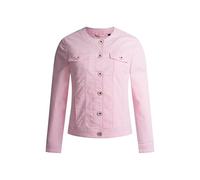 Jeansjacke SOCCX, Damen, Gr. S, french rose, Jeans, Material: 85% Baumwolle, 12% Polyester, 3% Elasthan, unifarben, slim fit kurz, eingesetzt 1-Knopf-Manschette, Jacken Jeansjacke, mit Brusttaschen (3
