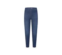 Jeansjeggings SOCCX, Damen, Gr. 27, Normalgrößen, blau, Material: 73% Baumwolle, 25% Polyester, 2% Elasthan, unifarben, casual, skinny fit, Jeans, mit Elastikbund (11411164-27) blau