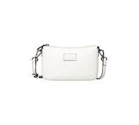 SOCCX Damen Kleine Crossbody Bag mit Label Badge Ivory None