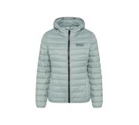 Outdoorjacke SOCCX, Damen, Gr. M, blau (frosted lake), Material: 100% Polyamid, Futter: 100% Polyester, Füllung: 100% Polyester, bedruckt, bestickt, casual, schmal normal, Langarm eingesetzt elastisch