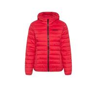 SOCCX Damen Leichte Steppjacke mit Kapuze Royal Red XXL