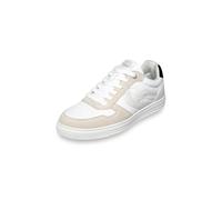 SOCCX Damen Retro Sneaker mit Artwork an der Seite White, 40