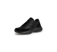 SOCCX Damen Sneaker Low im tonigen Materialmix Black, 40
