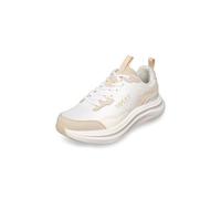 SOCCX Damen Sneaker Low mit Sandwich-Mesh-Struktur Milky Beige 39