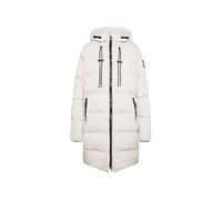 SOCCX Damen Stepp-Parka mit hochgeschlossener Kapuze Grey Sand, Xl