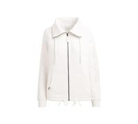 Sweatjacke SOCCX, Damen, Gr. XXXL, weiß, Material: 72% Baumwolle, 28% Polyester, bedruckt, casual, regular fit normal, Langarm eingesetzt Rippbündchen, Sweatjacken, mit Bindeband am Saum (96555523-XXX