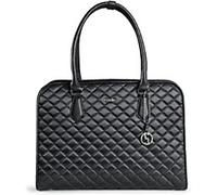 SOCHA Damen Laptoptasche Black Dia Facelift 15.6 " Kunstleder Schwarz 41 x 13 x 32,5 cm