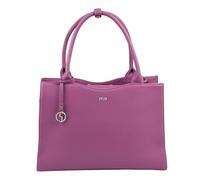 Socha Laptoptasche & Businesstasche/Aktentasche für Damen, Passion Flower Slim Fit 15.6 Zoll, aus lila Feinsynthetik, herausnehmbares Laptopfach, Vollausstattung