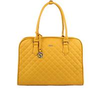 Socha Laptoptasche für Frauen 15,6 Zoll herausnehmbares Laptopfach Desert Sun Diamond Gelb