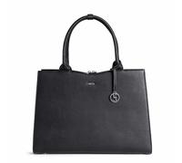 SOCHA Damen Laptoptasche Straight Line Black 15.6 Kunstleder Schwarz 42 x 13 x 31,5 cm