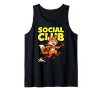 Social Club Laufmaskottchen Daumen Fox Up Tank Top