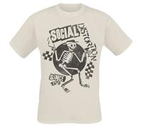 Social Distortion Checkered Skelly T-Shirt natur in L