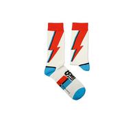 Sock Affairs David Bowie Socken-Kollektion - Blackstar, Aladdin Sane, Let's Dance- Geschenke für Rock Fans, Baumwollsocken, 2 Größen, 36-40 und 41-46