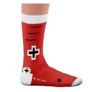 Sock Affairs Fliegersocken - Red Baron, Spitfire, BF109, P40 Flying Tigers - Geschenkidee für Luftfahrt-Fans, 2 Größen, 36-40 und 41-46