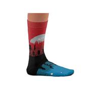 Sock Affairs Heel Tread Stranger Things Socken Unisex - D20, Upside Down, Demogorgon, Hellifire Club Athletic- Lustige Coole Socken, Baumwolle, Geschenkidee, 2 Größen, 36-40 und 41-46