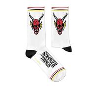 Sock Affairs Heel Tread Stranger Things Socken Unisex - D20, Upside Down, Demogorgon, Hellifire Club Athletic- Lustige Coole Socken, Baumwolle, Geschenkidee, 2 Größen, 36-40 und 41-46