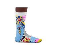 Sock Affairs Kunst-Socken-Kollektion - Vitruvian Man, Pop Art - Geschenke für Kunstliebhaber, Baumwollsocken, 2 Größen, 36-40 und 41-46
