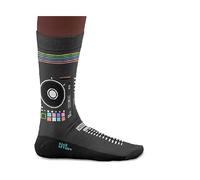 Sock Affairs - Musik DJ Socken - Unisex, Lustige Socken für Erwachsene, Casual-Fans - Schwarz, 1 Stück, Crew, One Size