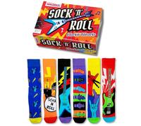 Sock n Roll Gitarre Oddsocks Socken in 39-46 im 6er Set - Strumpf