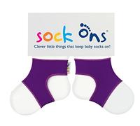 Sock Ons Babysöckchenhalter lila 0-6 Monate