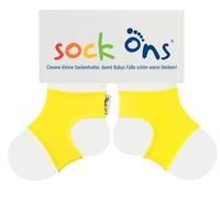 Sock Ons Babysöckchenhalter gelb
