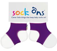 Sock Ons Babysöckchenhalter lila 0-6 Monate