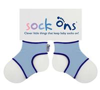 Sock Ons Babysöckchenhalter hellblau 0-6 Monate