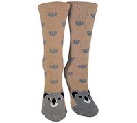 sock snob - 1er Pack Antirutsch Abs Rutschfest Kuschelsocken/Socken mit Cartoon Tiere Motiv (37-42 EU, KOALA)