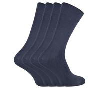 SOCK SNOB - 4 Paar Bamboo Super Soft Suit Socks für Männer & Frauen EU 41 - 45