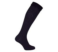 Sock Snob Herren Kilt Socken | Thermo Kniestrümpfe Winter | Dick und Warm Extra Lange Woolsocken (DE/NL/SE/PL, Numerisch, 39, 45, Regular, Regular, Schwarz)